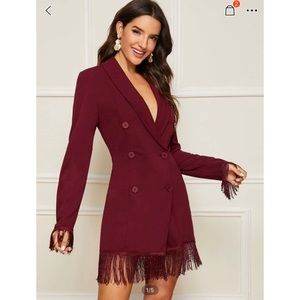 Lightweight Fringe Blazer